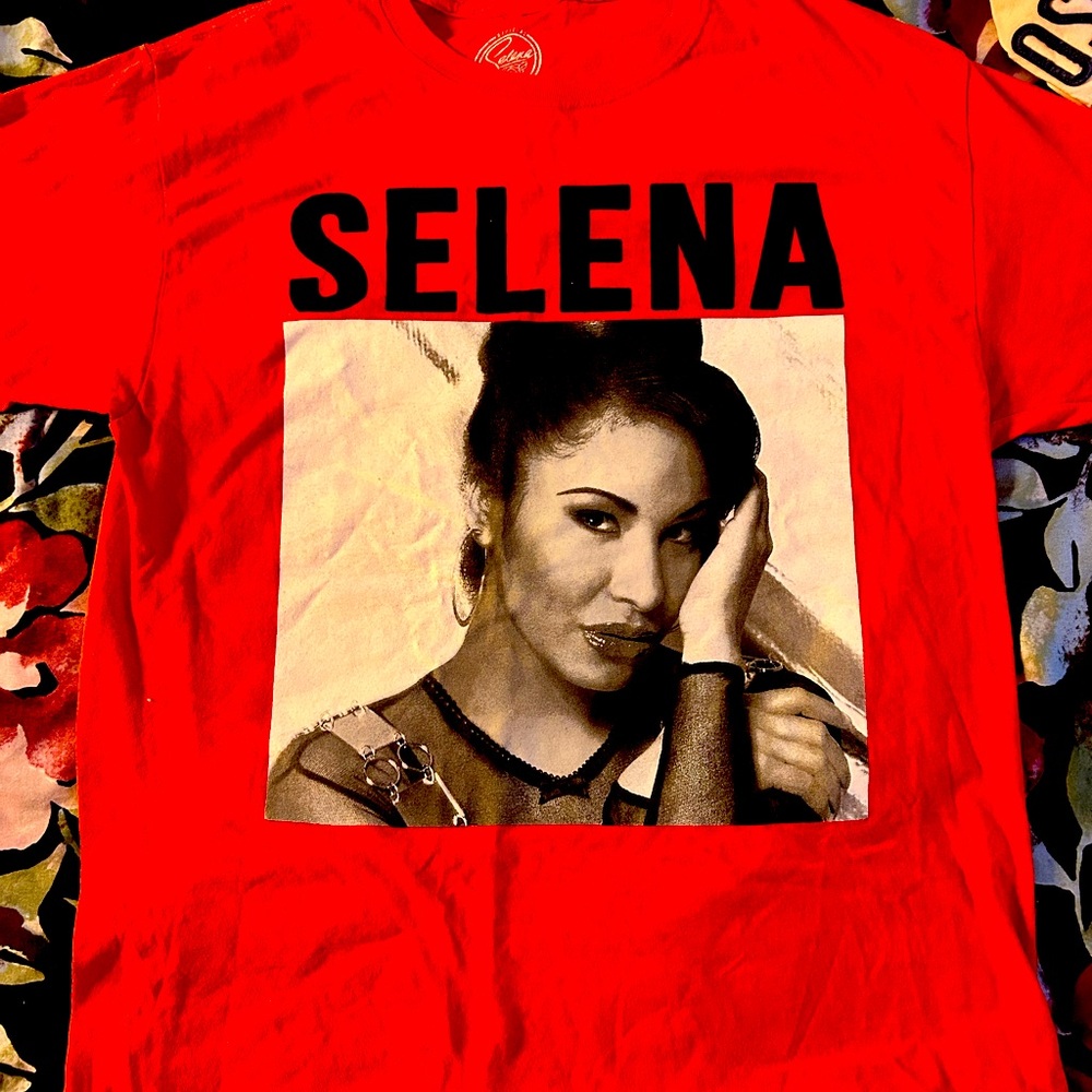 2 Selena shirts worn 1